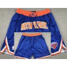 Men's New York Knicks Blue 2023 Just Don Shorts