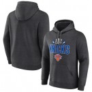 Men's New York Knicks Charcoal Noches Ene Be A Pullover Hoodie