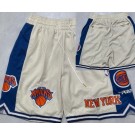 Men's New York Knicks Cream 2025 Just Don Shorts