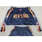 Men's New York Knicks Navy Statement Just Don Shorts