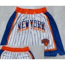 Men's New York Knicks White 2024 City Just Don Shorts