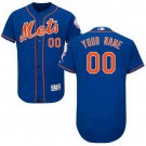 Men's New York Mets Customized Blue FlexBase Jersey