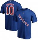 Men's New York Rangers #10 Artemi Panarin Blue Printed T Shirt 112589
