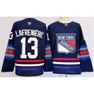 Men's New York Rangers #13 Alexis Lafreniere Navy Alternate Authentic Jersey