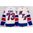 Men's New York Rangers #73 Matt Rempe White 2024 Stadium Series Authentic Jersey