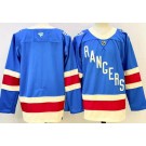 Men's New York Rangers Blank Blue Centennial Authentic Jersey