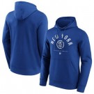 Men's New York Rangers Blue College Stamp Hoodie