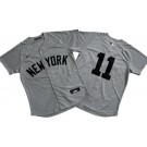 Men's New York Yankees #11 Anthony Volpe Gray Limited Jersey