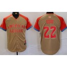 Men's New York Yankees #22 Juan Soto Gray 2024 All Star Limited Jersey