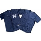 Men's New York Yankees Blank Navy Alternate 2020 Cool Base Jersey