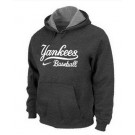 Men's New York Yankees Dark Gray Printed Pullover Hoodie