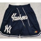 Men's New York Yankees Navy 2024 Just Don Shorts