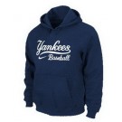 Men's New York Yankees Navy Blue Printed Pullover Hoodie