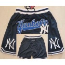 Men's New York Yankees Navy Just Don Shorts