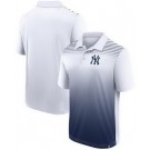 Men's New York Yankees White Navy Sandlot Game Polo