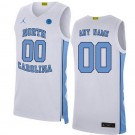 Men's North Carolina Tar Heels Customized White 2019 College Basketball Jersey