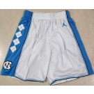 Men's North Carolina Tar Heels White Swingman Shorts