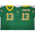 Men's Notre Dame Fighting Irish #13 Riley Leonard Limited Green Alternate FUSE College Football Jersey