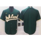 Men's Oakland Athletics Blank Geen Alternate Cool Base Jersey
