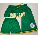 Men's Oakland Athletics Green Just Don Shorts