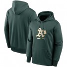Men's Oakland Athletics Printed Pullover Hoodie 112613