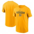 Men's Oakland Athletics Printed T Shirt 302094