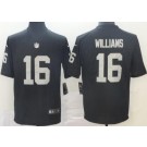 Men's Oakland Raiders #16 Tyrell Williams Limited Black Vapor Untouchable Jersey