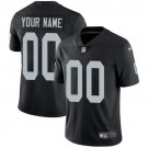 Men's Oakland Raiders Customized Limited Black Vapor Untouchable Jersey