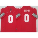 Men's Ohio State Buckeyes #0 OH IO Red 2025 FUSE College Football Jersey