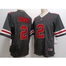 Men's Ohio State Buckeyes #2 Caleb Downs Black FUSE College Football Jersey