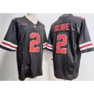 Men's Ohio State Buckeyes #2 Chris Olave Black FUSE College Football Jersey