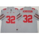 Men's Ohio State Buckeyes #32 TreVeyon Henderson Limited Gray 2025 FUSE College Football Jersey