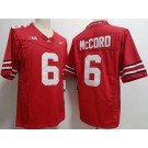 Men's Ohio State Buckeyes #6 Kyle McCord Red FUSE College Football Jersey