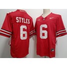 Men's Ohio State Buckeyes #6 Sonny Styles Red FUSE College Football Jersey