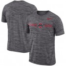 Men's Ohio State Buckeyes Gray Velocity Sideline Legend Performance T Shirt 201049