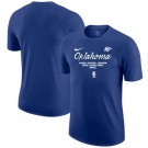 Men's Oklahoma City Thunder Blue Association Official Ucensed T Shirt