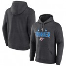 Men's Oklahoma City Thunder Charcoal Noches Ene Be A Pullover Hoodie