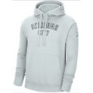 Men's Oklahoma City Thunder Gray 2021 City Edition Essential Logo Pullover Hoodie