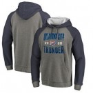 Men's Oklahoma City Thunder Gray 2 Printed Pullover Hoodie