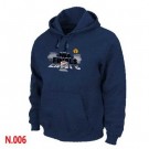 Men's Oklahoma City Thunder Navy Blue Printed Pullover Hoodie