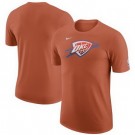 Men's Oklahoma City Thunder Yellow 2022 City Edition Essential Warmup T-Shirt