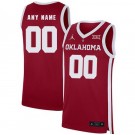 Men's Oklahoma Sooners Customized Red 2019 College Basketball Jersey