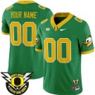 Men's Oregon Ducks Custom Green Fashion FUSE College Football Jersey
