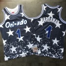 Men's Orlando Magic #1 Penny Hardaway Navy 1994 Independence Day Authentic Jersey