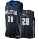 Men's Orlando Magic #20 Markelle Fultz Black Icon Hot Press Jersey
