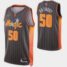 Men's Orlando Magic #50 Cole Anthony Anthracite City Diamond 75th Icon Hot Press Jersey