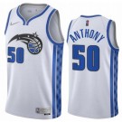 Men's Orlando Magic #50 Cole Anthony White 2021 Earned Icon Hot Press Jersey