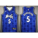 Men's Orlando Magic #5 Paolo Banchero Blue Classic Icon Sponsor Swingman Jersey