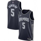 Men's Orlando Magic #5 Paolo Banchero Navy 2023 City Icon Heat Press Jersey