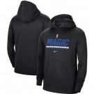 Men's Orlando Magic Black Spotlight On Court Practice Performance Pullover Hoodie